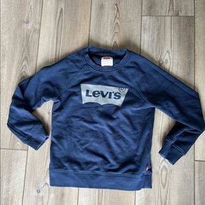 Navy boys Levi sweatshirt